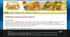 Desktop Screenshot of pastificiorenisi.it
